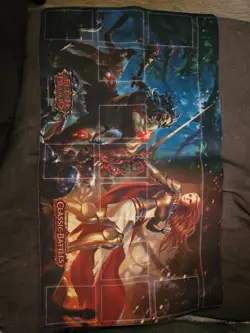 Flesh And Blood TCG - Classic Battles Playmat - Rhinar & Dorinthea - Image 2