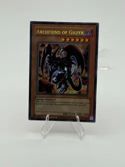 Yu-Gi-Oh! TCG Archfiend of Gilfer RP02-EN094 Secret Rare Retro Pack 2 2020 - Image 1