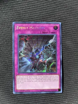 Evenly Matched MP18 EN154 Secret Rare Near Mint - Image 1