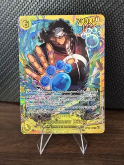 Bartholomew Kuma OP12-119 Legacy of the Master Foil Secret Rare 7000 Power - Image 1