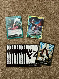One Piece TCG OP14 Green Dracule Mihawk core Ready-To-Play Deck - NM English - Image 2