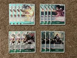 One Piece TCG OP14 Green Dracule Mihawk core Ready-To-Play Deck - NM English - Image 4