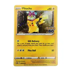 Pokemon TCG Card Pikachu Sword & Shield Promo SWSH234 Holo - LP - Image 1