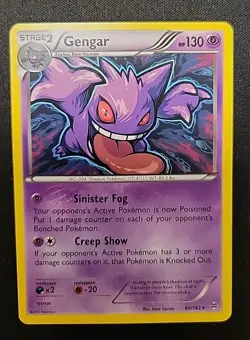 Pokemon Gengar Holo Rare Card 60/162 XY Breakthrough 2015 - Image 1