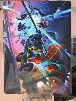MTG Donatello, Rad Scientist Teenage Mutant Ninja Turtles TMNT Art Card 47/54 - Image 1