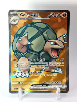 Pokemon Golem EX TCG SV Scarlet & Violet 151 Card 189/165 Near Mint - Image 1