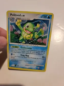 Politoed 12/146 Holo Diamond & Pearl: Legends Awakened Pokemon Trading Card - Image 1