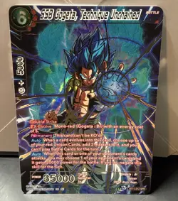 Dragon Ball Super Card Game SSB Gogeta, Technique Unchained SPR BT11-012 - Image 1