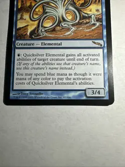 Quicksilver Elemental Mirrodin MTG Magic the Gathering NM - Image 3