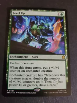 Level Up R 0031 Teenage Mutant Ninja Turtles MTG NM TMT TMNT - Image 1