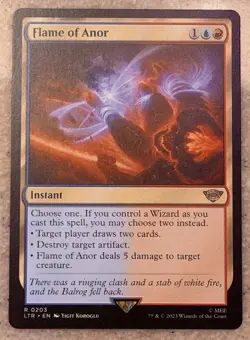 Flame of Anor 0203 (Foil) (NM) Lord of the Rings LOTR Magic MTG Rare - Image 1