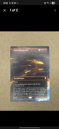 Fated Firepower (Borderless) M Avatar: The Last Airbender 297 NM MTG - Image 1