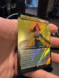 Arwen, Mortal Queen (Extended Art) (Surge Foil) Lord of Rings 778 NM - Image 2