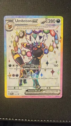 Pokemon Umbreon ex #176 Black Star Promo - Image 1