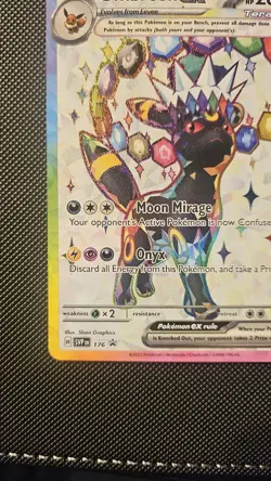 Pokemon Umbreon ex #176 Black Star Promo - Image 4