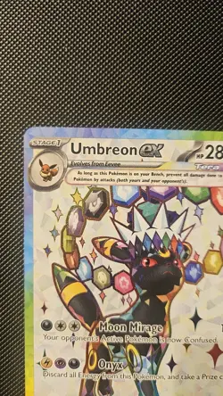 Pokemon Umbreon ex #176 Black Star Promo - Image 5