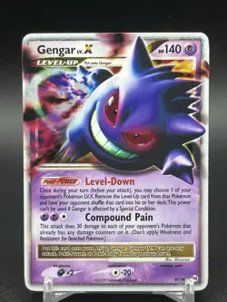 POKEMON GENGAR LV. X #97/99 Pokemon Arceus Ultra Rare Holo - LP/MP - Image 1