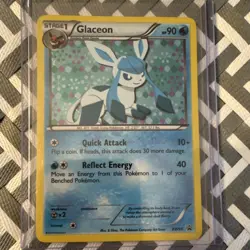 Pokemon Glaceon BW90 Black & White Stage 1 Holo Promo Card HP 90 - Image 1