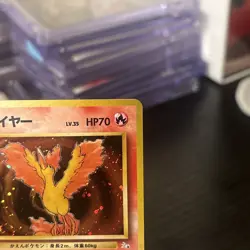 Moltres Holo No.146 Fossil - Japanese Pokemon Card - 1997 NM-LP Vintage - Image 4