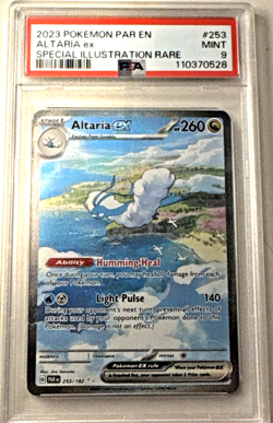 2023 POKEMON PAR EN-PARADOX RIFT SPECIAL ILLUSTRATION RARE ALTARIA EX PSA 9 - Image 1