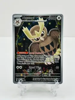 🔥Pokemon TCG-Noctowl-141-Black Star Promo-Holo-Illustration Rare-M/NM!🔥 - Image 1