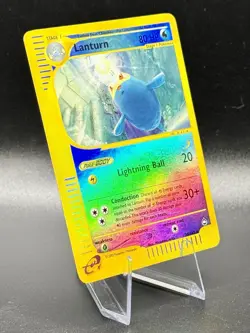 Lanturn 20/147 Reverse Holo Pokemon Aquapolis 2002 Wotc Vintage LP/NM - Image 1