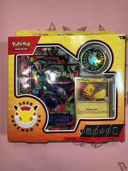 Pokemon TCG: Pokemon Day 2026 Collection New Sealed Promo Packs - Image 1