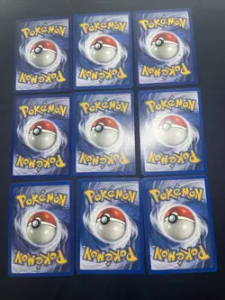 (Lot Of 9) Eevee 51/64 English Jungle Pokemon 1999 (NM-LP) - Image 2