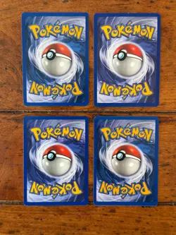 (Lot of 4) 1999 Pokemon Eevee 51/64 Jungle Regular Vintage TCG - NM/LP - Image 2