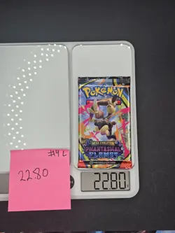 HeavyU (22.80g) Pokemon Phantasmal Flames Factory Sealed Booster Pack !! HeavyU - Image 1