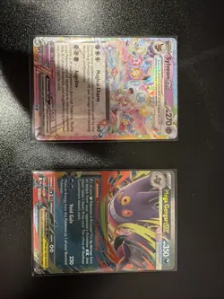 Pokemon TCG Sylveon EX and Mega Gengar EX - Image 1