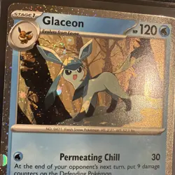 Glaceon 171 Promo - Cosmos Holo w/ SWIRL Promo (See Photos) Pokemon - Image 1