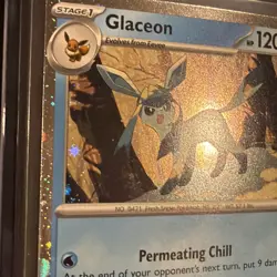 Glaceon 171 Promo - Cosmos Holo w/ SWIRL Promo (See Photos) Pokemon - Image 3