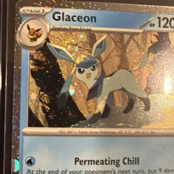 Glaceon 171 Promo - Cosmos Holo w/ SWIRL Promo (See Photos) Pokemon - Image 4