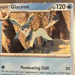 Glaceon 171 Promo - Cosmos Holo w/ SWIRL Promo (See Photos) Pokemon - Image 5