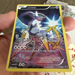 Pokemon Arceus XY116 XY Promo Holo Basic English 130 HP - Image 2