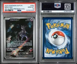 PSA 10 GEM MINT 2023 Pokemon SVP 052 Mewtwo 151 Ultra Premium Collection Promo - Image 3