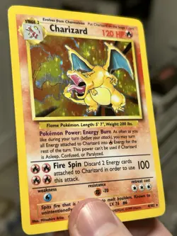 Charizard - 4/102 - Holo Rare - Base Set Unlimited - Pokemon TCG - HP - Image 3