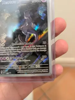 Pokemon Mewtwo #052 Holo Black Star Promo Exclusive Scarlet & Violet 151 NM+ - Image 5