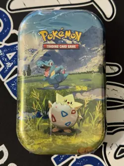 Pokemon Mega Evolution Ascended Heroes Mini Tin Togepi & Totodile NEW Sealed - Image 1