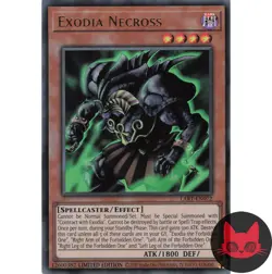 Yugioh Exodia Necross LART-EN072 Ultra Rare Limited Edition NM - Image 1
