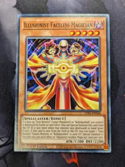 Illusionist Faceless Magician - LDS1-EN046 - 1st Edition - Common - Yugioh TCG - Image 1