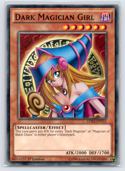 Dark Magician Girl - LDK2-ENY11 - Common - 1st Edition Yugioh - Image 1