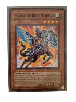 YuGiOh Gladiator Beast Equeste TDGS-EN024 - Image 1