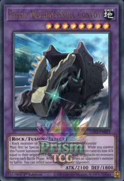 1st ed Fossil Machine Skull Convoy ultra rare GFP2-EN019 Yugioh - Image 1