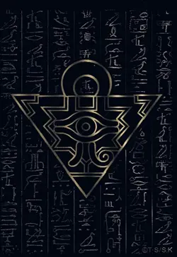 (100) YU-GI-OH Sized Card Deck Protectors Millenium Puzzle Card Sleeves 100 Pcs - Image 2