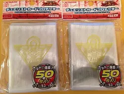 (100) YU-GI-OH Sized Card Deck Protectors Millenium Puzzle Card Sleeves 100 Pcs - Image 4