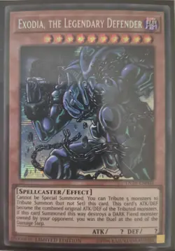YuGiOh Exodia the Legendary Defender Secret Rare TN19-EN003 - Image 1