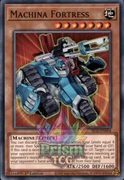 1st Ed Machina Fortress SR10-EN004 Yugioh - Image 1