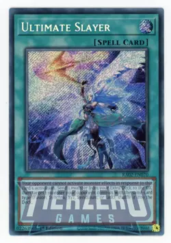 Yugioh RA02-EN070 - Ultimate Slayer - Secret Rare - Image 1